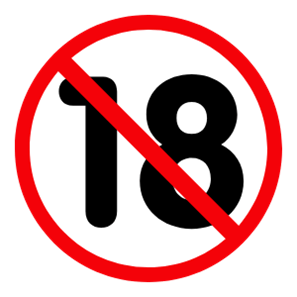 Cartello; Vietato 18 anni; Tabacchi; Numerone;